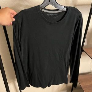 Banana Republic long sleeve black medium